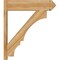 Ekena Millwork Balboa Rough Sawn Arts and Crafts Outlooker, Western Red Cedar, 8"W x 32"D x 36"H OUT08X32X36BOA03RWR - alternate 2